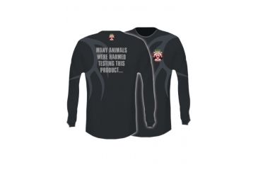 Image of Primos Hunting Double Bull Long Sleeve Shirt - Black, Medium 53496