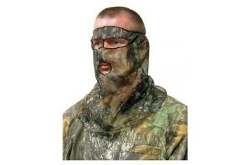 Image of Primos Face 3/4 Mesh Net Mask, Ninja 6223, Mossy Oak New Break-Up