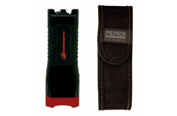 Image of Primos Bloodhunter HD LED Flashlight, CR123, 600 Lumens, Black/Red, 61107