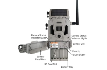 Image of Bushnell CelluCORE 20MP Solar Dual-SIM Trail Camera, Brown, 119904S