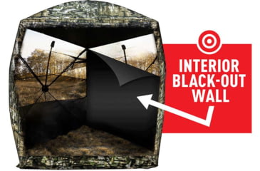 Image of Primos Hunting Double Bull SurroundView 360 Curtain, Black, 65154