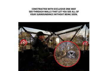 Image of Primos Hunting Double Bull SurroundView 270 Huting Blind, Camo, 65151