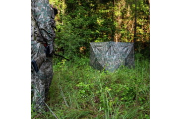 Image of Primos Hunting Double Bull SurroundView Stakeout Hunting Blind, Mossy Oak Greenleaf, 65164