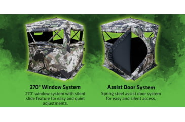 Image of Primos Hunting Hide-N-Sneak Ground Blind, Veil Camo, 65113