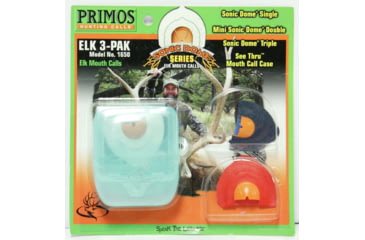 Image of Primos Hunting MTA Elk 3 Pack Mouth Calls w/ Call Case, 1650