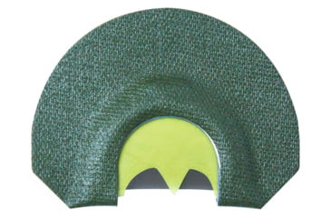 Image of Primos Hunting Select Diaphragm Turkey Call Ps4 w/Bat Cut, Green/Yellow, PS4