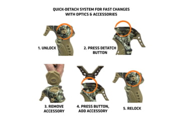 Image of Primos Hunting Trigger Stick Gen 3 Jim Shockey Tall Tripod, 24-62in, Truth Camo, Clam, 65815