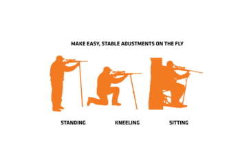 Image of Primos Hunting Trigger Stick Gen 3 Tall Monopod,33-65in,Truth Camo,Clam, 65813