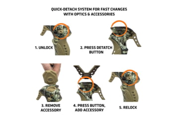 Image of Primos Hunting Trigger Stick Gen 3 Tall Monopod,33-65in,Truth Camo,Clam, 65813