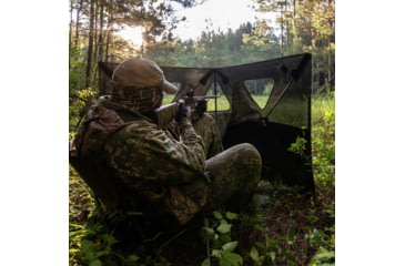 Image of Primos Hunting Wing Man Turkey Chair, Mossy Oak Break Up Country, Hang Tag, PS60096