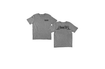 Image of Short Sleeve Hook Up T-Shirt, Heather, Medium