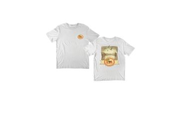 Image of Short Sleeve Primos Logo T-Shirt, White, Medium