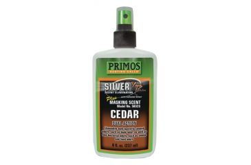 Image of Primos Silver XP Plus Masking Scent Cedar 8 Ounce Pump Spray 58323
