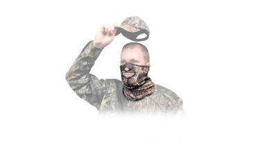 Image of Primos Stretch-Fit Face Mask, Half Mask, Mossy Oak New Break Up, 6229
