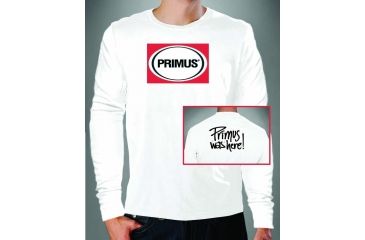 Image of Primus White Long Sleeve T-Shirt - Medium P-566052