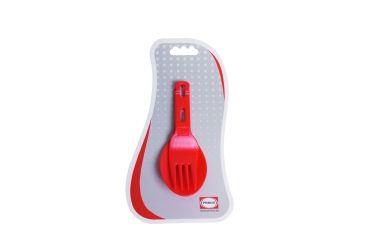 Image of Primus Foldable Spork - Red Packaged and Folded