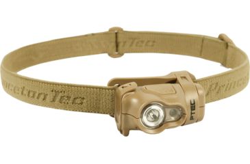 Image of Princeton Tec Byte Tactical LED Red/White Headlamps, 200 Lumens, Tan, BYT-TAC-TN