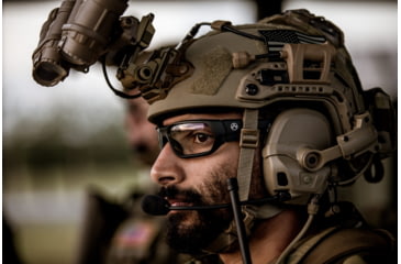 Image of Princeton Tec Charge Pro MPLS 55 Lu. Headlamp, Tan, Red/White/IR LED Color CP-RWI-TAN