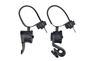 Image of Princeton Tec Hard Hat Light Mounts - Black 71927