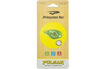 Image of Princeton Tec Pulsar LED Compact Light, Translucent Yellow w/ White LED, P-1-NY