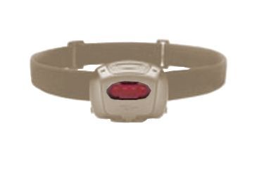 Image of Princeton Tec Quad Tactical MPLS 60 Lu. Headlamp, Tan QUAD-NOD-TAN