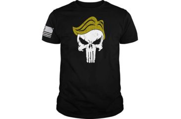 Image of Printedkicks Printed Kicks Trumpunisher Men's T-shirt Black Xx-large