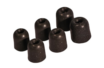 Image of Pro Ears HTBT Tips 3 Pairs Per Bag, Black, Large, PEEBHTBTTIPL