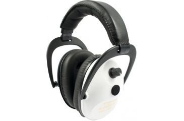 Image of Pro Ears Pro 300 Wind Abatement Hearing Protection NRR 26dB Headset White
