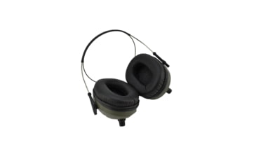 Image of Pro Ears Pro Tac Plus Gold Low Profile, NRR 26 Earmuffs, Behind the Head, Green, GS-PT300-G-BH