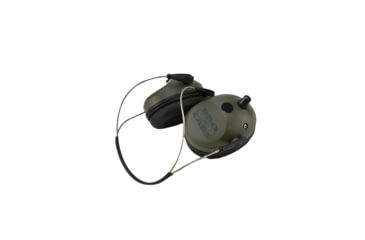 Image of Pro Ears Pro Tac Plus Gold Low Profile, NRR 26 Earmuffs, Behind the Head, Green, GS-PT300-G-BH