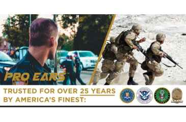 Image of Pro Ears Stealth Bluetooth Elite Hearing Protection, Black, PEEBBLKE