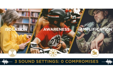 Image of Pro Ears Stealth Bluetooth Elite Hearing Protection, Black, PEEBBLKE