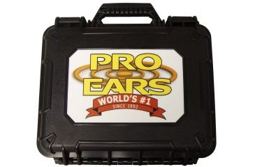 Image of Pro Ears Waterproof Hard Carry Case, 13x11x6in, Black PE-CARRYCASE