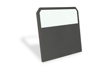 Image of Pro-Gard Industries 1/2 Polycarbonate, 1/2 Expanded Metal Window Includes Recessed Panel And Pair Of Bucket Seat Extension Panels - PSSP3612INT13A