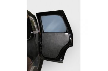 Image of REAR DOOR PANELS: ABS BLACK