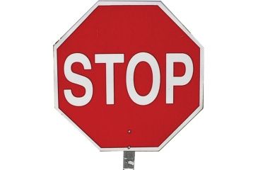 Image of Pro-Line Traffic Safety 14inch Paddle Sign - Stop/stop - PS03