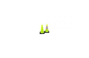 Image of Pro-Line Traffic Safety 18inch Cone - Lime Green - CN3LG