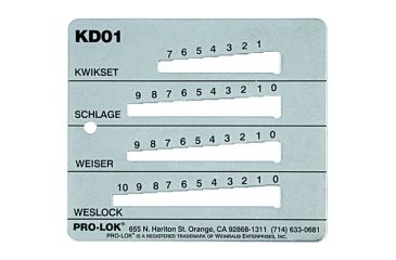 Image of Pro-Lok Key Decoder - KD01