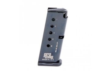 Image of Kel-Tec P-3AT .380 ACP Pistol Magazine, Steel, Blue, 6 Round