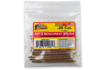 Image of Pro-Shot .20 Caliber Rifle Brush Dozen Pack, 12 Quantity, 20R-D
