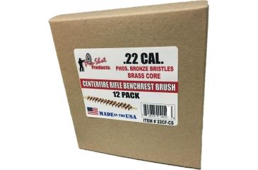 Image of Pro-Shot .22 Cal Centerfire Rifle Bore Brush, Pack of 12, 22CF-CS