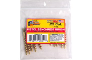 Image of Pro-Shot .22 Caliber Pistol Brush Dozen Pack, 12 Quantity, 22P-D