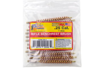 Image of Pro-Shot .25 Caliber Rifle Brush Dozen Pack, 12 Quantity, 25R-D
