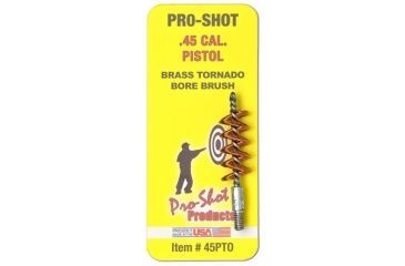 Image of Pro-Shot .45 Cal Pistol Bore Brush, Pack of 12, 45P-CS