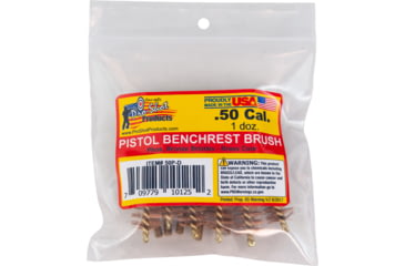 Image of Pro-Shot .50 Caliber Pistol Brush Dozen Pack, 12 Quantity, 50P-D