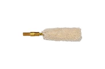 Image of Pro-Shot Pro-Shot Bore Mop .35-.40 Calibers, White w/ Brass Core, MP38