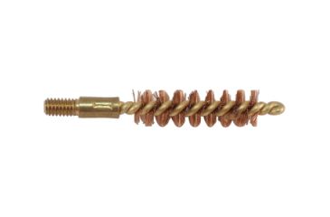 Image of Pro-Shot Pro-Shot Brass Core-Bronze Bristle Pistol Length Bore Brush .32 Caliber, Bronze Bristles w/ Brass Core, 32P