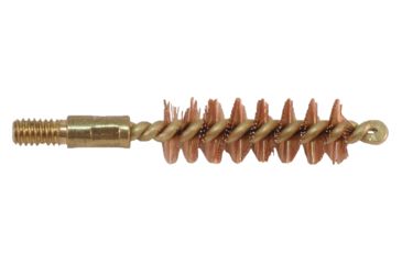 Image of Pro-Shot Pro-Shot Brass Core-Bronze Bristle Pistol Length Bore Brush .38/.357 Caliber, Bronze Bristles w/ Brass Core, 38P