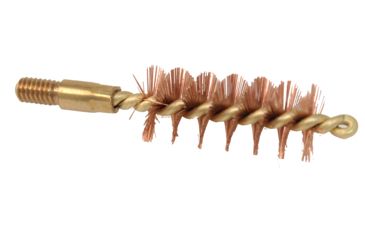 Image of Pro-Shot Pro-Shot Brass Core-Bronze Bristle Pistol Length Bore Brush .45 Caliber, Bronze Bristles w/ Brass Core, 45P
