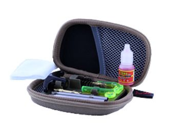 Image of Pro-Shot Pro-Shot Compact Concealed Carry Pistol Cleaning Kit, 9mm/.357/.45, Black, CCP-MULTI, Coyote, CCP-MULTI